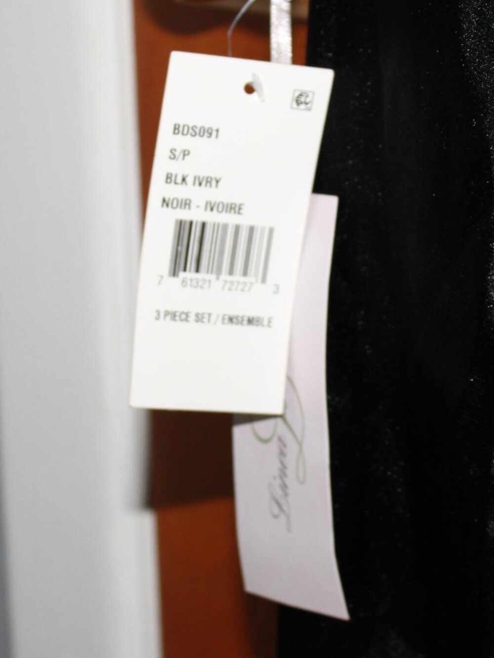 Linea Donatella "Bride" Satin Robe - Picture 6 of 6